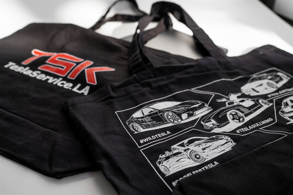TSK TeslaService.LA Premium Tote Bag