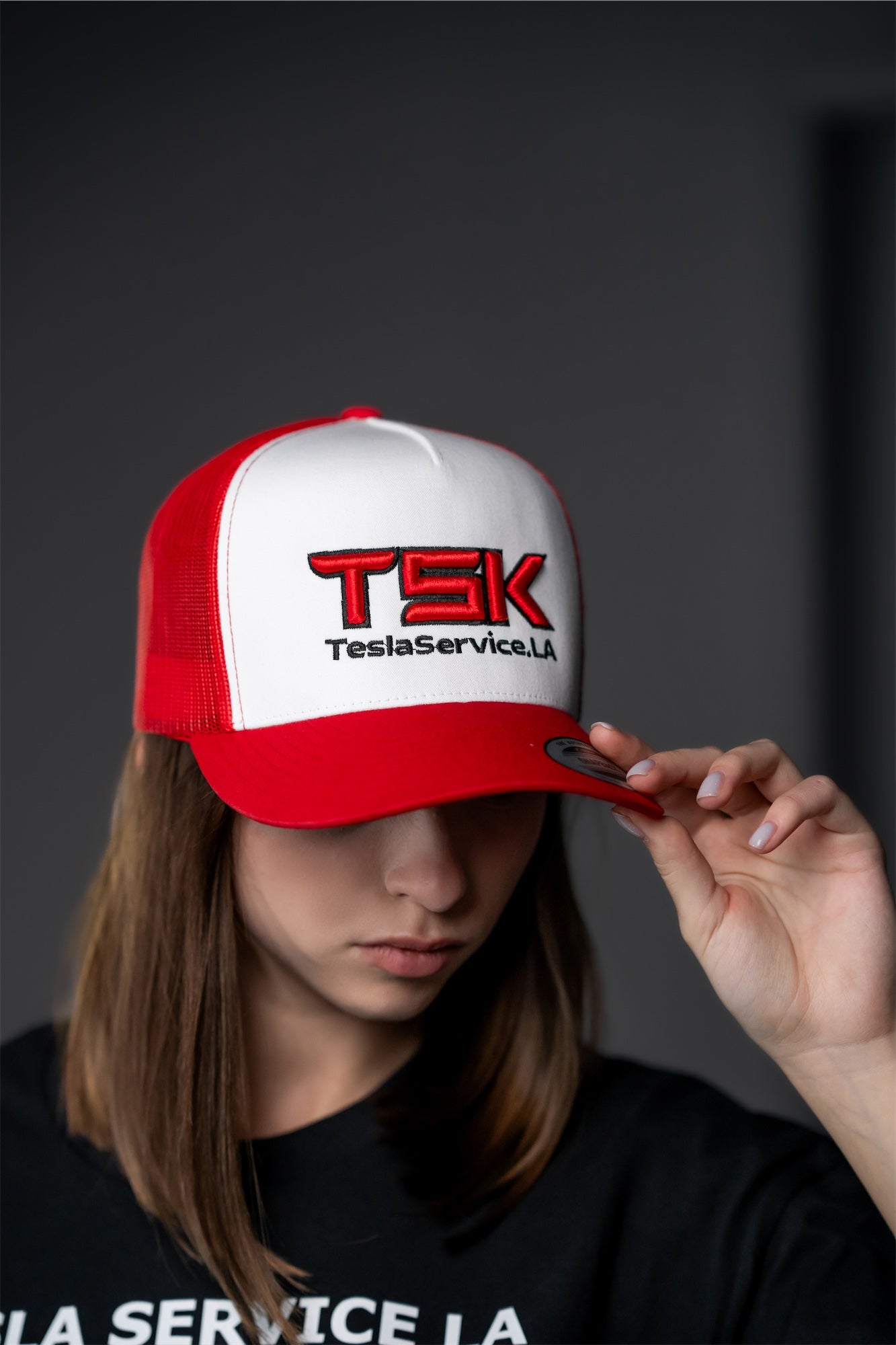 TSK TeslaService.LA Snapback Hat