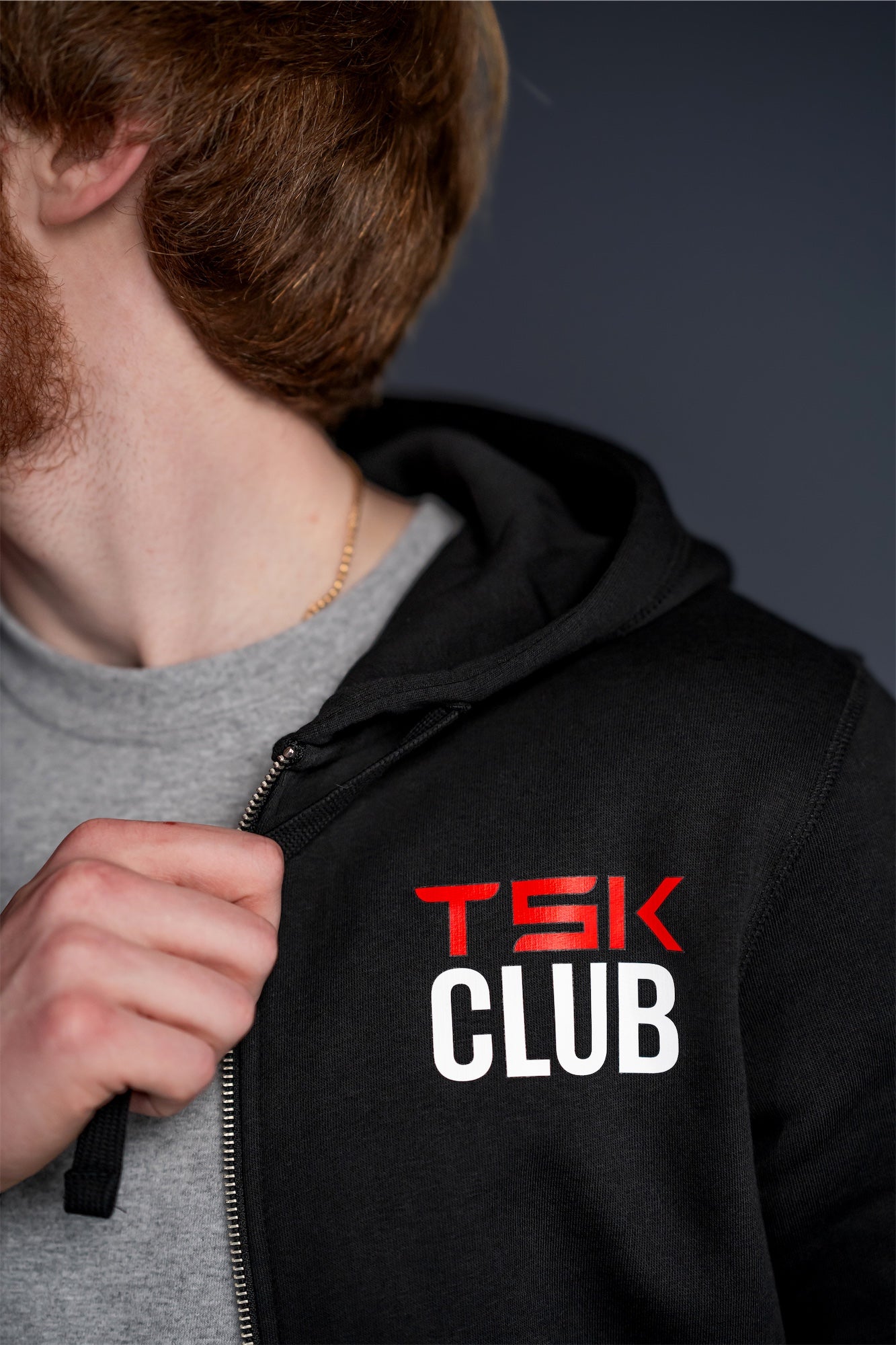 TSK Club Hoodie – Black Edition (Premium EV Lifestyle)