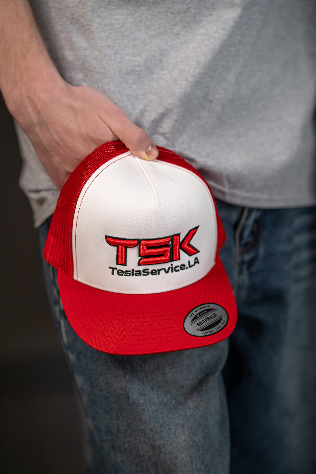 TSK TeslaService.LA Snapback Hat